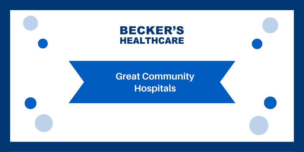 Jupiter Medical Center Named One Of Beckers Healthcares 100 Great Community Hospitals 3451